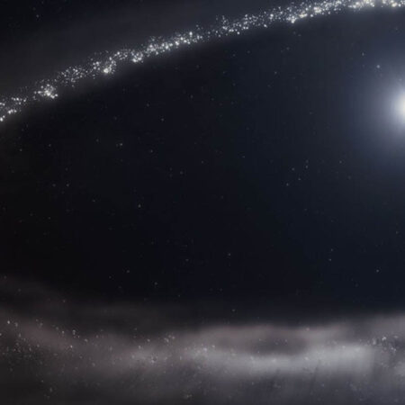 Астрономов озадачили облака на большой высоте над молодой планетой