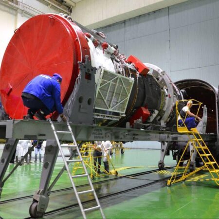 Грузовой корабль «Прогресс МС-32» прибыл на Байконур