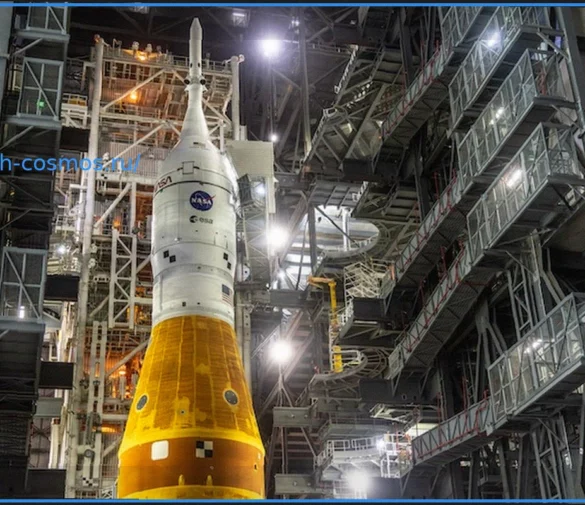 НАСА готовит ракету SLS к запуску миссии Artemis 2 в апреле: возвращение на стартовую площадку