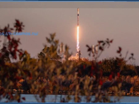Запуск Falcon 9 от SpaceX: 29 спутников Starlink выведены на низкую околоземную орбиту