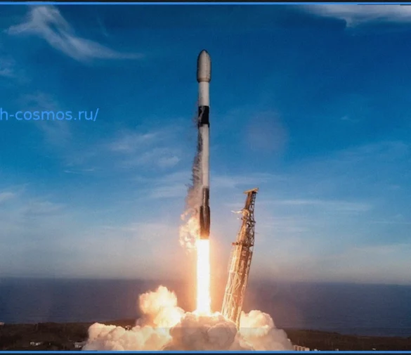 SpaceX запустила 25 спутников Starlink ракетой Falcon 9 с базы Ванденберг