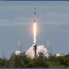Запуск 29 спутников Starlink ракетой Falcon 9 в День святого Патрика