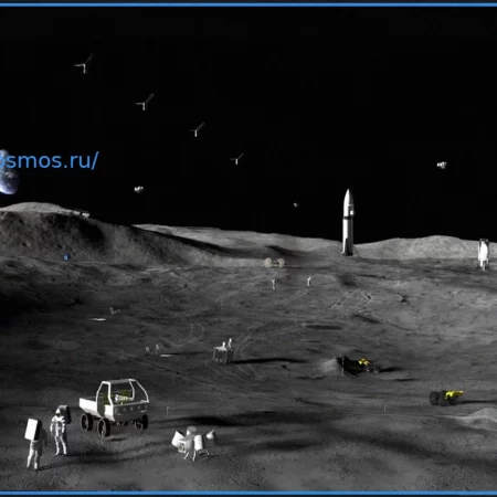 NASA готовит лунную базу: Роверы и дроны закладывают фундамент