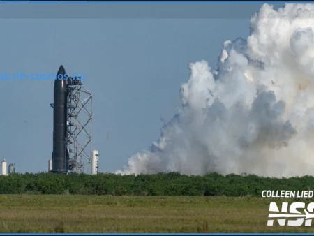 Starship Ship 40: Успешный статический огонь одного двигателя, работы на Booster 20 и Pad 2