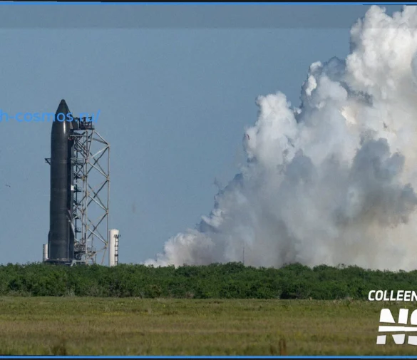 Starship Ship 40: Успешный статический огонь одного двигателя, работы на Booster 20 и Pad 2