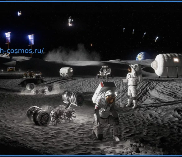 NASA объявляет о новых контрактах на посадку лунных модулей для первой фазы лунной базы